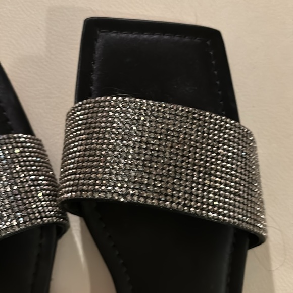 Good American Crystal Crush Standout Slide - size 9 - Picture 3 of 6